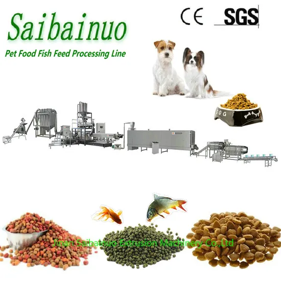 Sinking Floating Aquarium Fish Feed Manufacturing Equipment Plant Chicken Bird Animal Feed Processing Machine Line Pig Cat Dog Pet Food Pellet Making Machinery