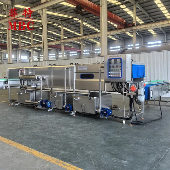 China MBC OEM Factory Price bags Tins Cans Bottles Water Spraying Pasteurization Machine Tunnel Pasteurizer with CE/FDA/ISO