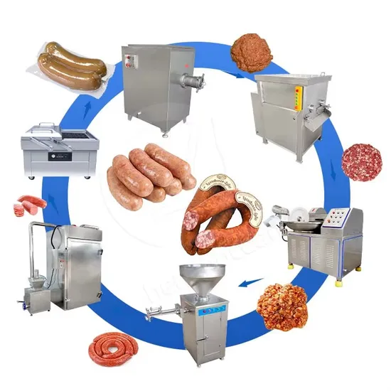 Factory Price Food Processing Make Automatic Sausage Stuffing Machine / Sausage Production Line / Hydraulic Sausage Making Machine in USA Europe South Africa