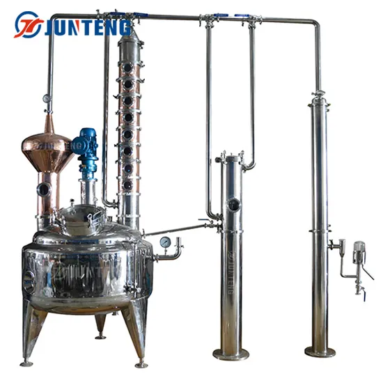 Alcoholl Distillated Machine Electric Copper Whisky Vodka Distillery Equipment Moonshine Reflux Distiller