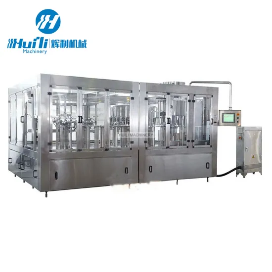 Automatic 3-in-1 Washing Filling Capping Beverage Mineral Spring Water Bottling Line