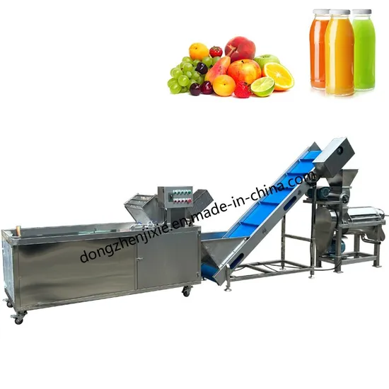 Dzjx Fruit Juicer Processing Squeeze Maker Apple Juicer Machine for Sale