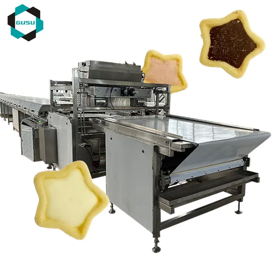 Gusu Professional Biscuit Pouring Machine Chocolate Filled Machine for Filling Chocolate
