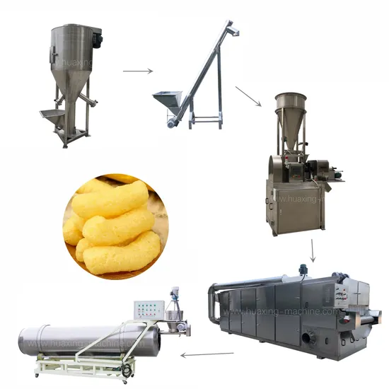 MD-Single Screw Puff Extruder for Sales