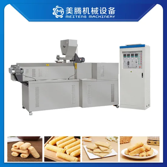 Corn Puff Extruder Double Screw Extruder Machine