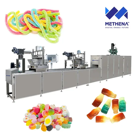 Fully Automatic Jelly Confectionery Soft Coconutjelly Vitamin Gummy Candy Making Machine Manufacturer Price