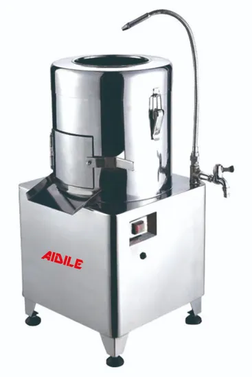 Vertical Electric Potato Peeling Machine Potato Chips Making Machine