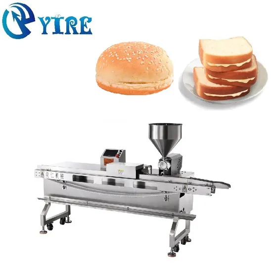 Cream or Chocolate Sandwich Bun or Bread Making Machine