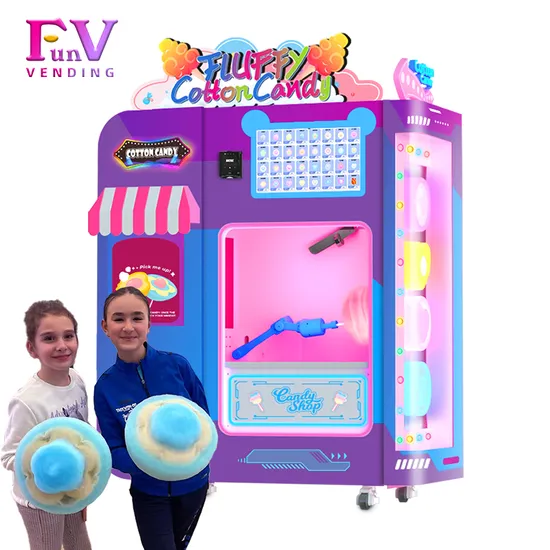 Commercial Automatic Snack 32 Flower Types Customize Floss Cotton Candy Machine