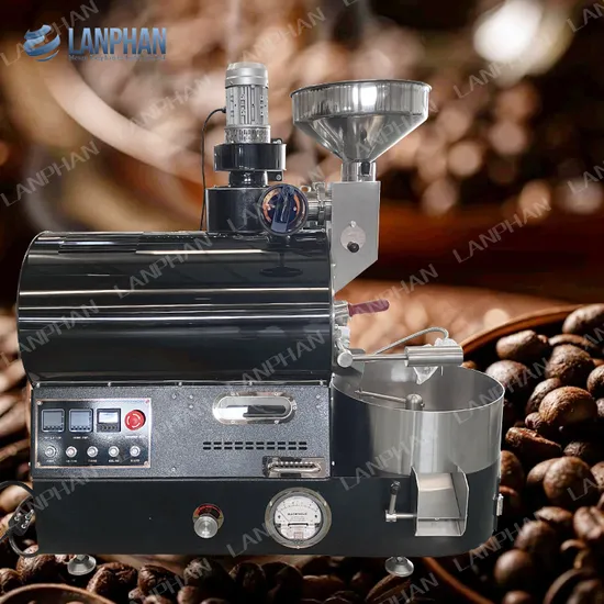 Half Hot Air Roaster Gas Roasting Machine Auto Small Electric Home Coffee Bean Roaster