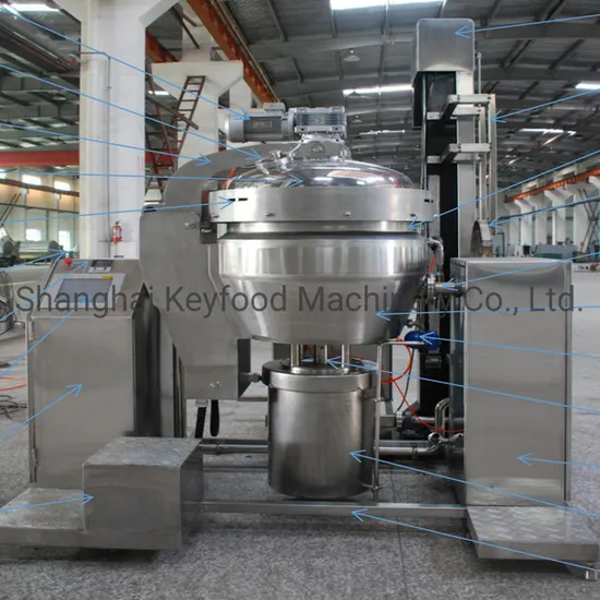 100L 130L 200L 300L 500L Automatic Mozzarella Cheese Cooker Cheese Cooking Pot