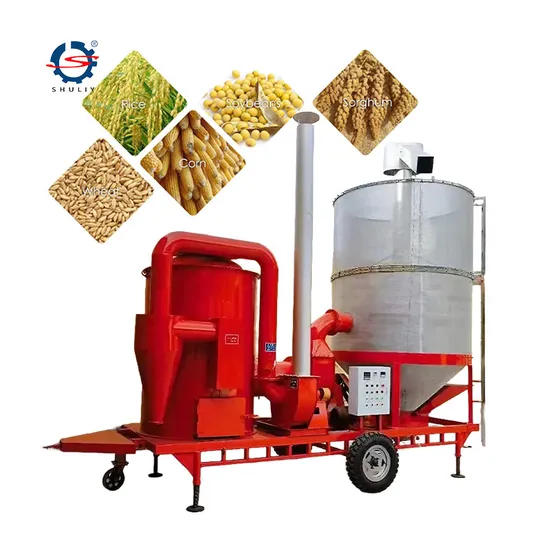 Mobile Paddy Rice Dryer / Wheat Grain Drier / Corn Maize Dryers Minimum Grain Dryer