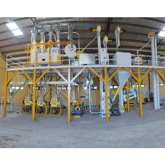 Africa Hot Sale 30ton/24h Maize Mill Wheat Flour Mill Posho Mill Corn Mill Flour Milling Machine