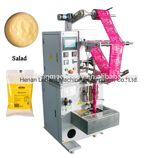 Automatic Food Grade Shampoo Ginger Garlic Tomato Paste Liquid Packaging Packing Machine