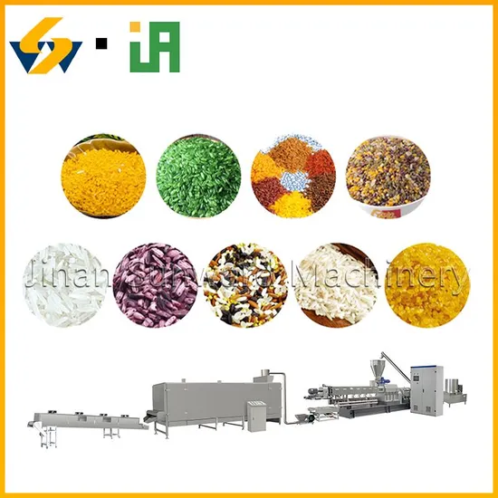 Hot Sale Source Manufacturer Frk Instant Rice Extruder Plant Artificial Fortified Nutrition Rice Production Line Couscous Snack Food Making Machine