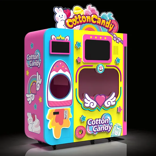 Boys and Girls Fancy Sweet Smart Business American Automated Big Cotton Candy Machine