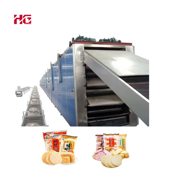 Complete Rice Cracker Production Line / Rice Cracker Production Line with Rice Milling Machine
