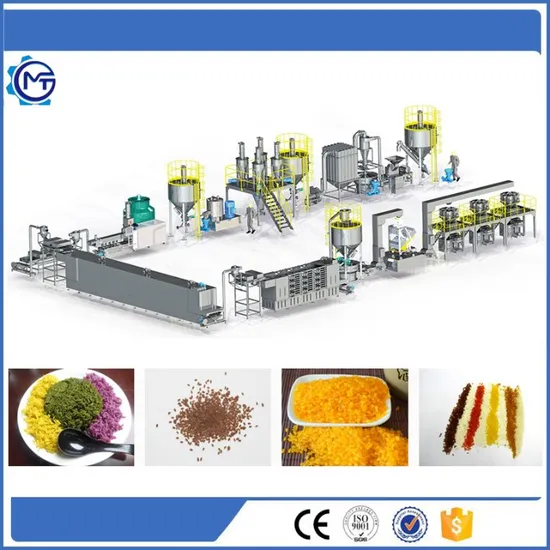 Automatic Cassava Rice Porang Rice Instant Rice Konjac Rice Processing Machine