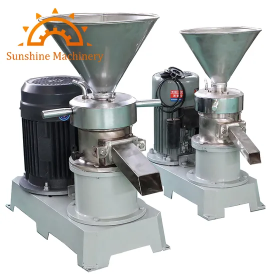 Industrial Cocoa Almond Maker Sesame Paste Peanut Butter Making Grinding Processing Machine