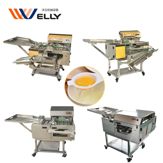 Factory Supply Egg Cracking Breaker Machine Egg White Separator Breaking Machine Egg White and Yolk Separating Machine