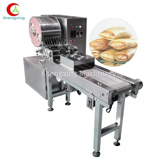 Crepe Machine for Sale Dumpling Wrapper Machine Roti Maker Automatic Spring Roll Sheet Machine