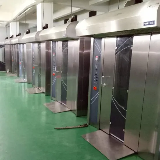 Bakery Equipment 2 Trolley 64 Trays Commercial Diesel Rotary Oven