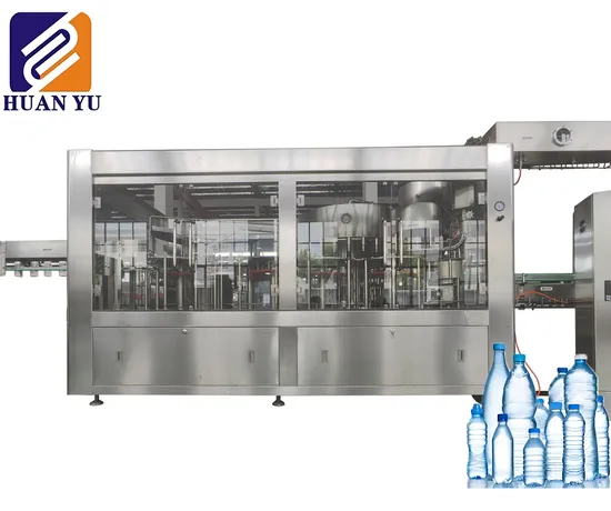 Fully Automatic Pet Plastic Complete 500ml Water Bottle Purifying Filling and Capping Labeling Manufacture Packaging Machine Production Line