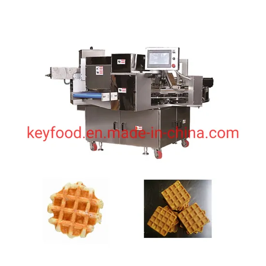 Stainless Steel Small Automatic Waffle Machine Belgian Waffle Making Machine