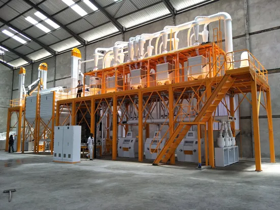 100tpd Maize Milling Machine Advance Technology for Zambia