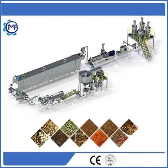 China Floating Fish Feed Cat Pet Food Twin Screw Extruder Processing Machines Automatic Dog Food Making Machine