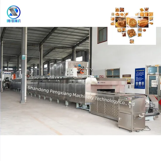Electric Tunnel Furnace Biscuit Cake Baking Equipment Bread Bakery Machine Tunnel Oven