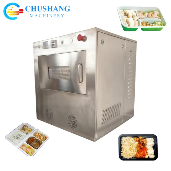 Commercial Cabinet Microwave Fast Food Heating Oven Pre-Made Food Chilled Food Heating Sterilization Processing Machine
