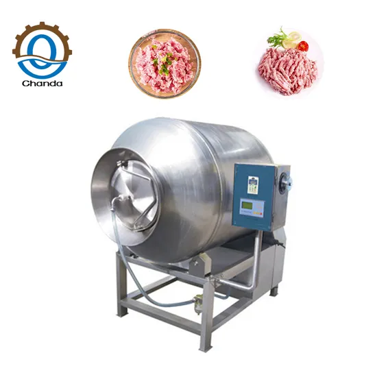 China Factory Price Manufacturer Vacuum Meat Mixer Marinator Tumbler for Meat Processing