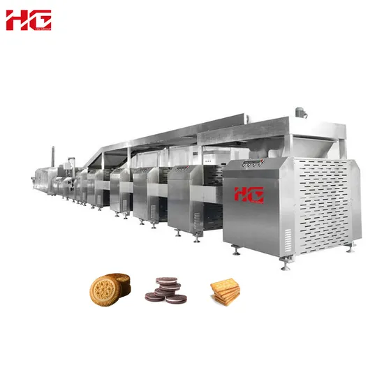 Fully Automatic Bakery Equipment Soft Hard Biscuit Soda Cracker Food Machinery Production Line