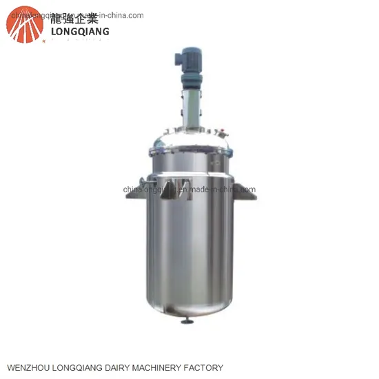 Agitation Fermentation Tank Stainles Steel Fermenter