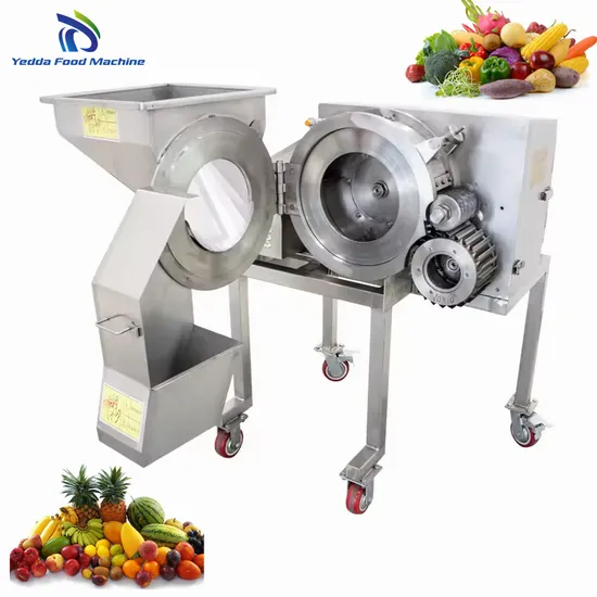Industrial Fruit Dicing Machine 500-2000kg/Hour