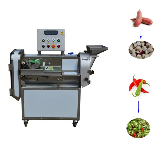 Potato Carrot Dices Cubes Strips Shreds Slices Cutter Fruit Vegetable Cutting Machine