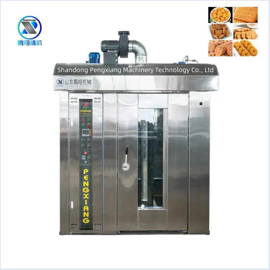Electric Bakery Rack Furnace Hot Air Rotary Oven for Bread Cake Biscuit