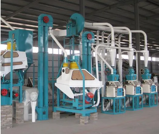 5-500tpd Complete Set Maize/Wheat Milling Machines
