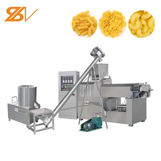 Spaghetti Pasta Macaroni Making Machine Plant / Pasta Macaroni Production Line
