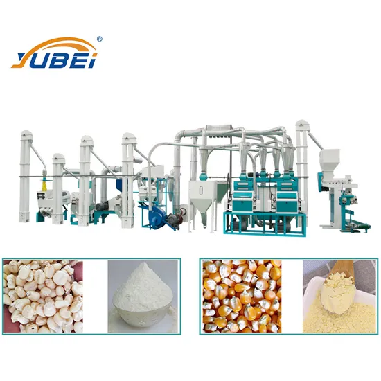20-50tpd Complete Set Corn Meal Grits Grinding Making Flour Mill Corn Maize Flour Milling Machine Maize Mill Machine Corn Mill Machine with Prices