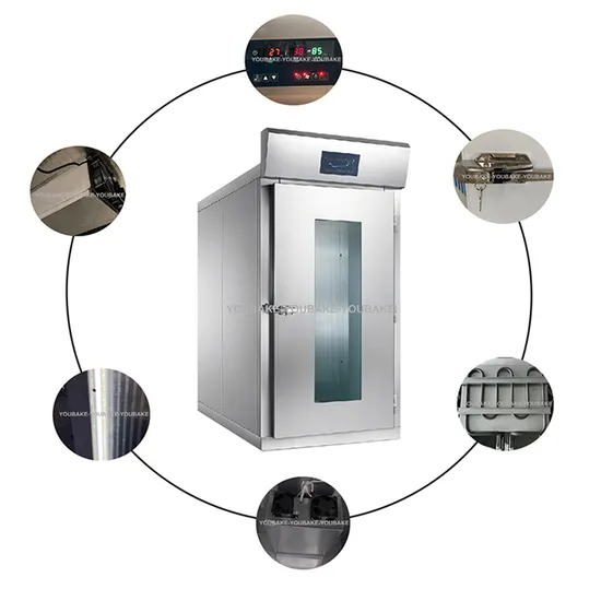 Electric Dough Fermentation Chamer Proofer Bakery Equipment Proffer Baking Machine