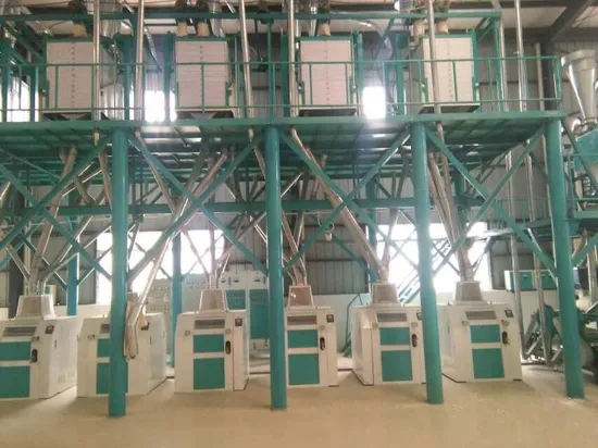5-150 Tpd Full Automatic Maize Corn Flour Roller Mill