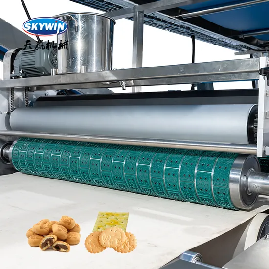 Skywin Rotary Cutter Hard Biscuit Making Machine Production Line