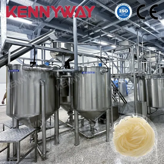 High-Output Flat Rice Noodle Production Line for Consistent Quality