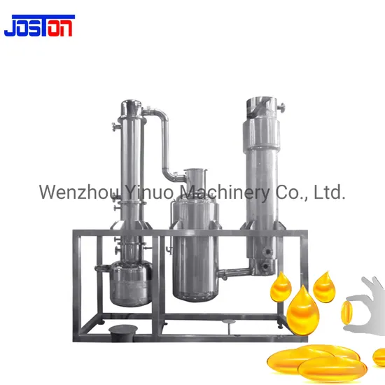 Joston Vacuum Distillation Ethanol Recovery Stainless Steel Tube Falling Film Evaporator