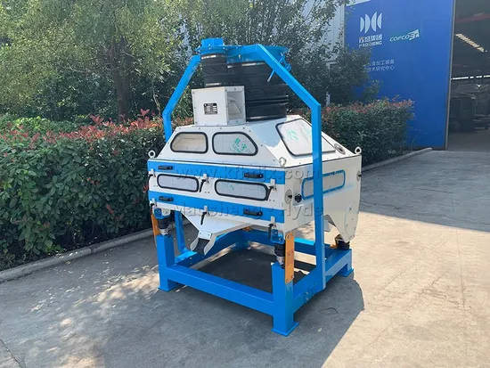 Linseed Spelt Wheat Sorghum Destoner Grader Machine