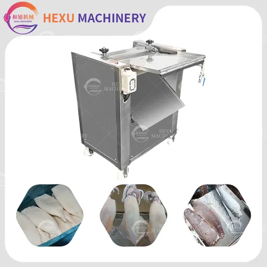 Stainless Steel Fish Skin Remove Peeler Fish Skinning Machine for Commercial