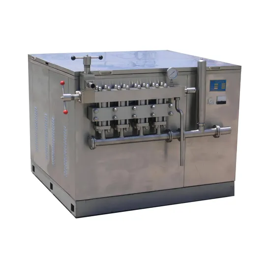 Functional Dairy Beverage 4000L/H Milk Homogenizer Price Best Food Factory