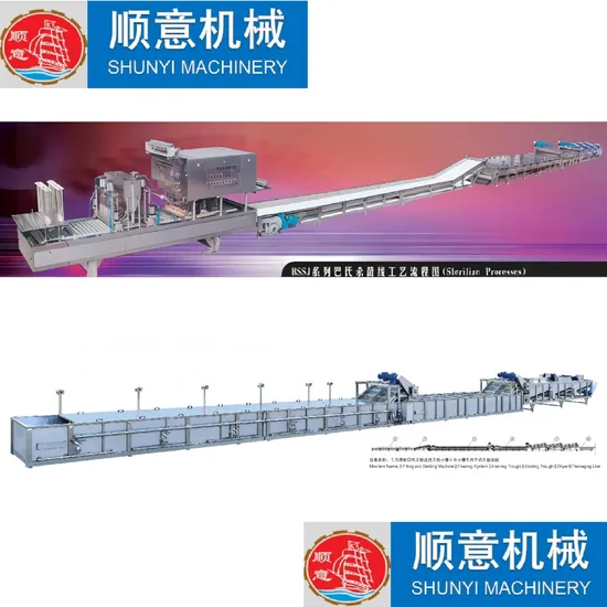 Filling and Sealing Machine Pasteurization Line Production Line